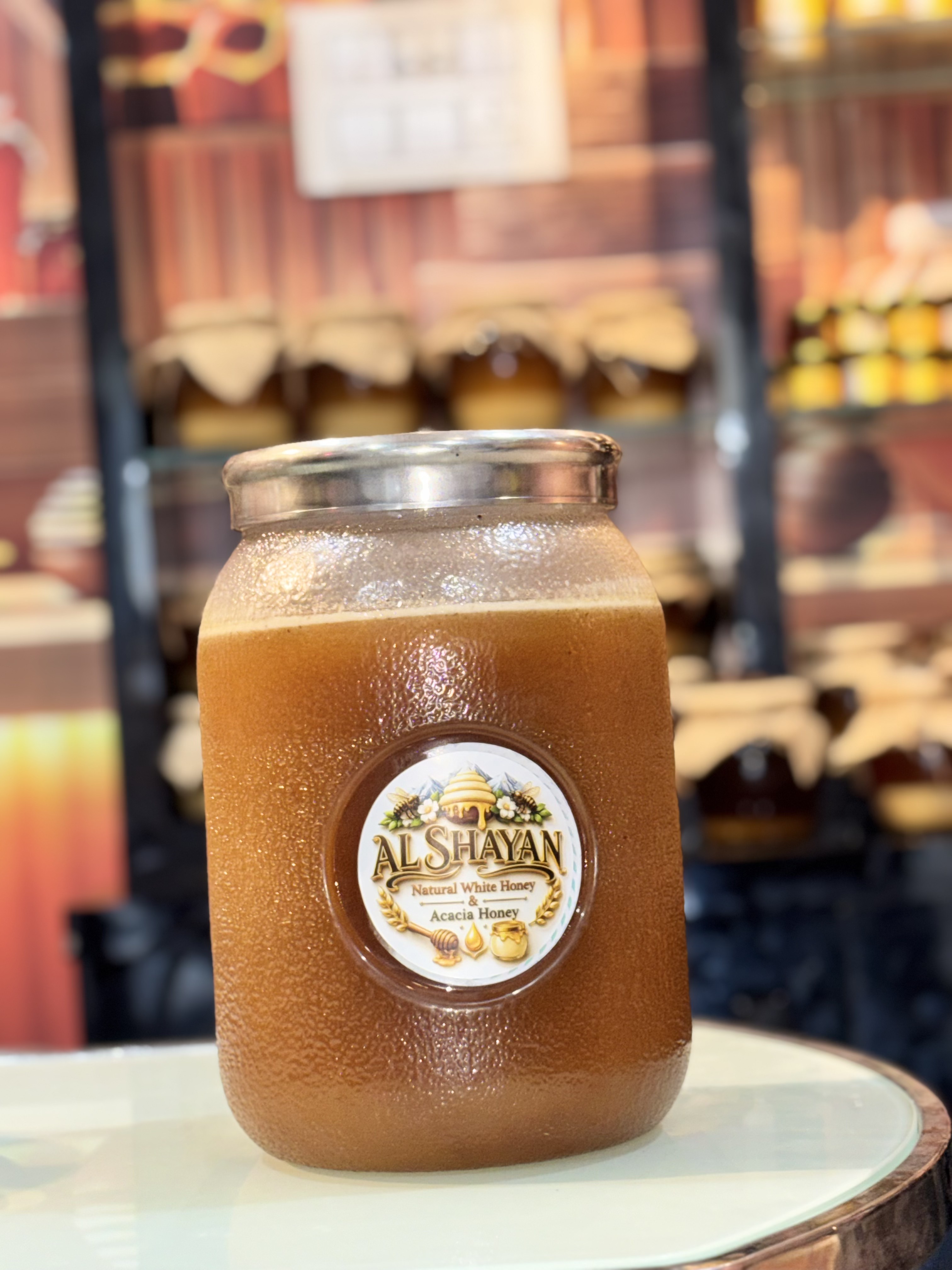 White Natural Honey